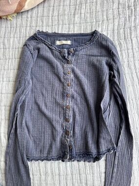 Free people long sleeve shirt xs